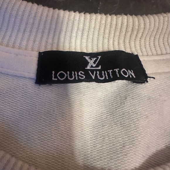 LV MONOGRAM Cream Sweater - Picture 2 of 2